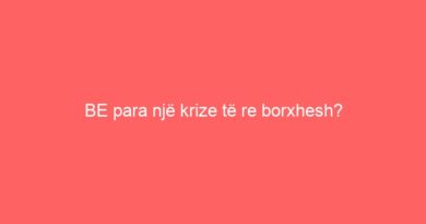 BE para një krize të re borxhesh?